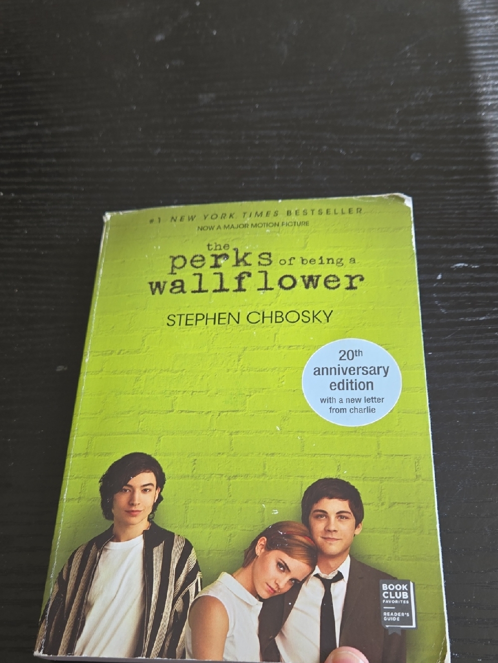 The Perks of Being a Wallflower by Stephen Chbosky - Lime Green Cover
